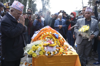 अध्यक्ष नेपालद्वारा गायक आचार्यको निधनप्रति दु:ख व्यक्त