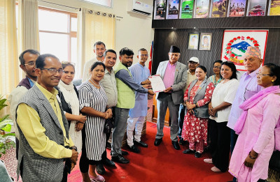 एकीकृत समाजवादी लुम्बिनीले बुझायो ५२ वटा मागसहित ज्ञापनपत्र