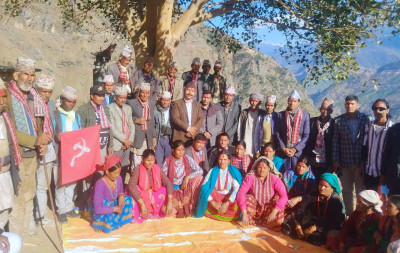 कालिकोटमा पार्टीका गतिविधि तीव्र, खाँडाचक्र-४ मा वडा कमिटी गठन