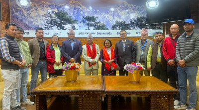 अध्यक्ष नेपाल म्यानमार  प्रस्थान, कार्यवाहकको जिम्मेवारी पाण्डेलाई 