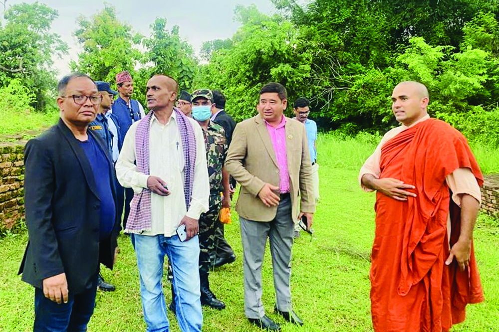 तिलौराकोटलाई जतिसक्दो छिटो विश्व सम्पदा सूचीमा सूचीकृत गरिन्छ-मन्त्री श्रेष्ठ